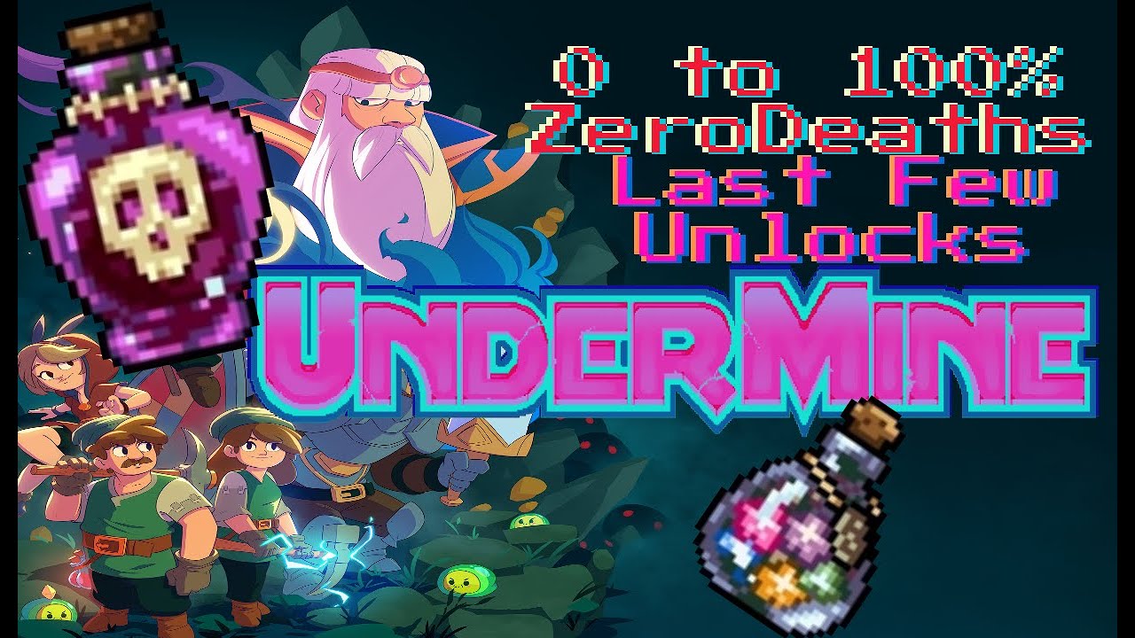 Push Your Luck!!! 0 to 100% Zero Deaths! 'The Advanced' UnderMine/OtherMine Gameplay (1.0)