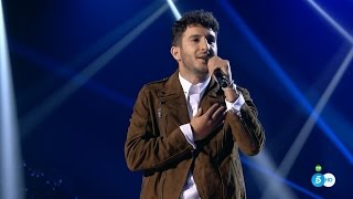 Video thumbnail of "Carlos: "Corazón Hambriento" – Primer Directo - La Voz 2016"