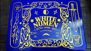 Unboxing The White Numen Tarot Special Limited Edition