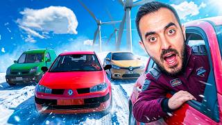 Eski Renault Arabalar İmkansız Parkurda | GTA 5 MODS