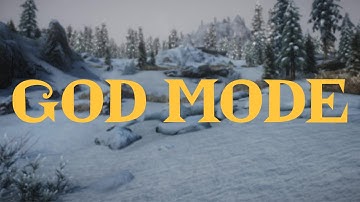 Skyrim - How to Get God Mode (Infinite Health, Stamina & Magicka)