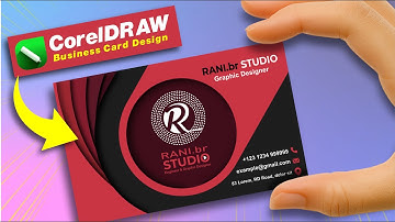 Turn Simple Lines into Jaw-Dropping Business Card in Corel Draw
