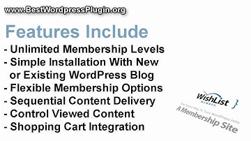 BEST Wordpress Membership Plugin: Amazing WishList Member Plugin Review