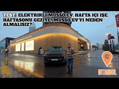 Türkiye'nin ilk ve tek elektrikli Pick-up'ı Musso EV'nin öne çıkan tüm özellikleri videomuzda.