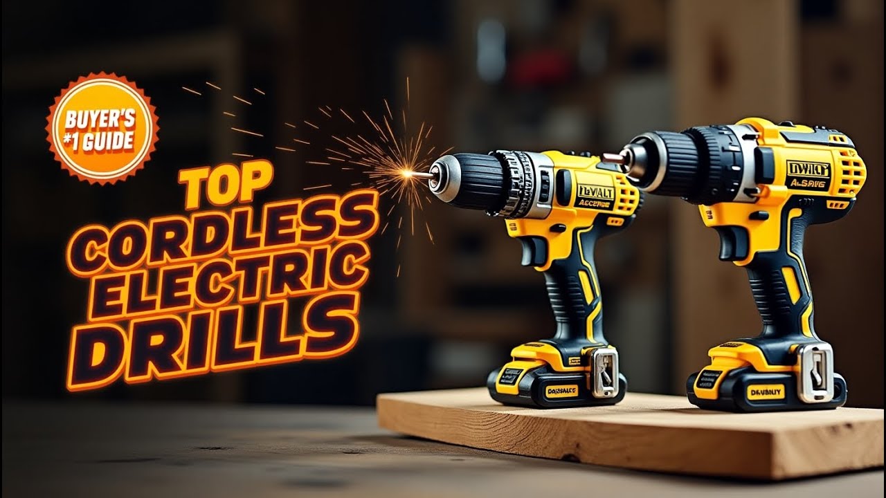 Top 5 Best Cordless Electric Drills On AliExpress 2025 - YouTube