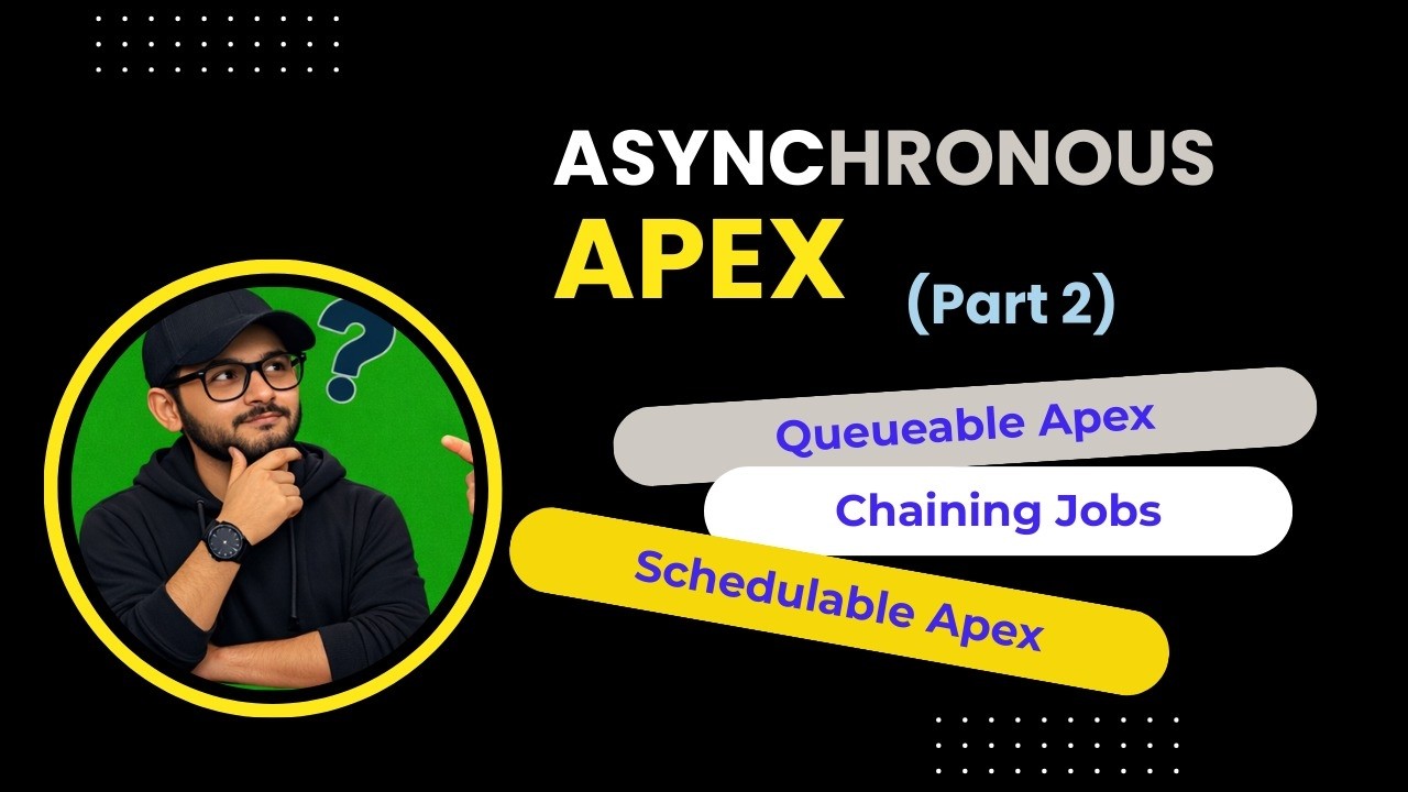 Asynchronous Apex (P2) | Queueable & Schedulable Apex | Chaining of ...