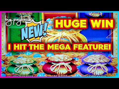 MEGA FEATURE and HUGE WIN on Fu Dai Lian Lian Phoenix - HOT NEW SLOT!
