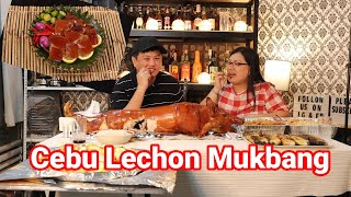 Cebu Lechon Mukbang | Tips paano manatiling malutong ang balat | LIFE | (vlog #70)