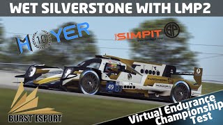 Wet Silverstone with LMP2 on rFactor 2 - VEC Testing