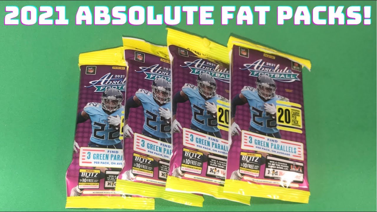 2021 ABSOLUTE FOOTBALL FAT PACK OPENING X4! TOP ROOKIES! Value Jumbo ...