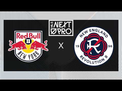 MLS NEXT PRO: Red Bull New York II vs New England Revolution II | Aug 2, 2026 — football video
