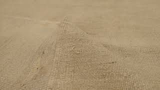 Rug &amp; Kilim’s Contemporary Rez Kilim in Brown Textural Stripes -36131