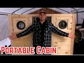 Mini portable cozy cabin update 1