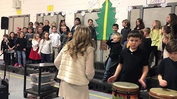 2018 2nd Grade Unity Tree Concert Farrand Elementary (part 3)