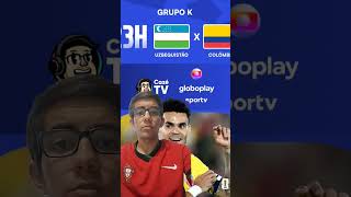 O QUE ESPERAR DE UZBEQUISTÃO X COLÔMBIA NA COPA DO MUNDO! #copadomundo2026#colombia#uzbekistan