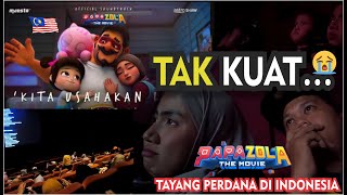 AUTO NANGIS… NONTON FILM ANIMASI MALAYSIA BARENG ANAK 😭 | PAPA ZOLA THE MOVIE