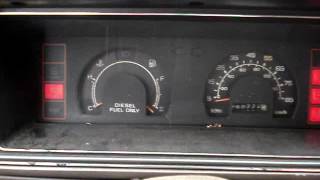 1986 Isuzu Spacecab Diesel - cranking