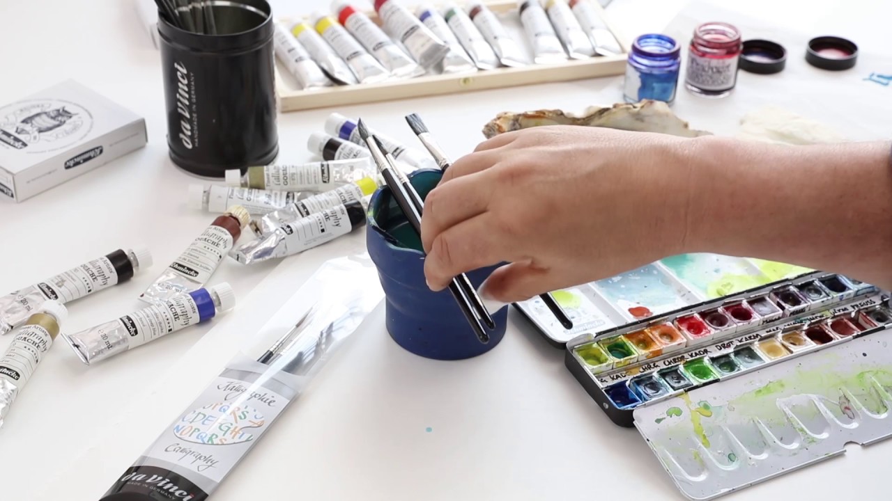 Lettering Brush Set Series 5108 Youtube