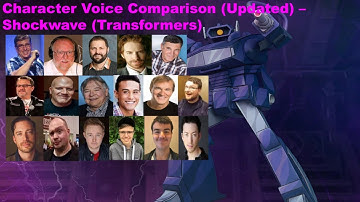 CHARACTER VOICE COMPARISON (UPDATED) - SHOCKWAVE (TRANSFORMERS)