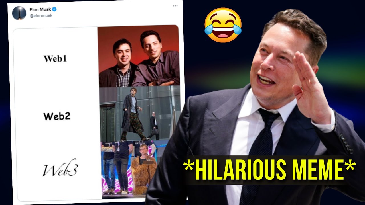 Elon Musk Shares a Hilarious Meme Post about Web3 and Ethereum