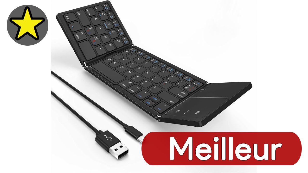 🏆 TOP 3 MEILLEUR CLAVIER PLIABLE USB 2025