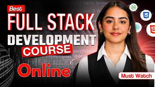 Best full stack development course online | Top institutes
