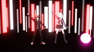 [Danganronpa MMD] Spinal Fluid Explosion Girl - Naegi & Kirigiri