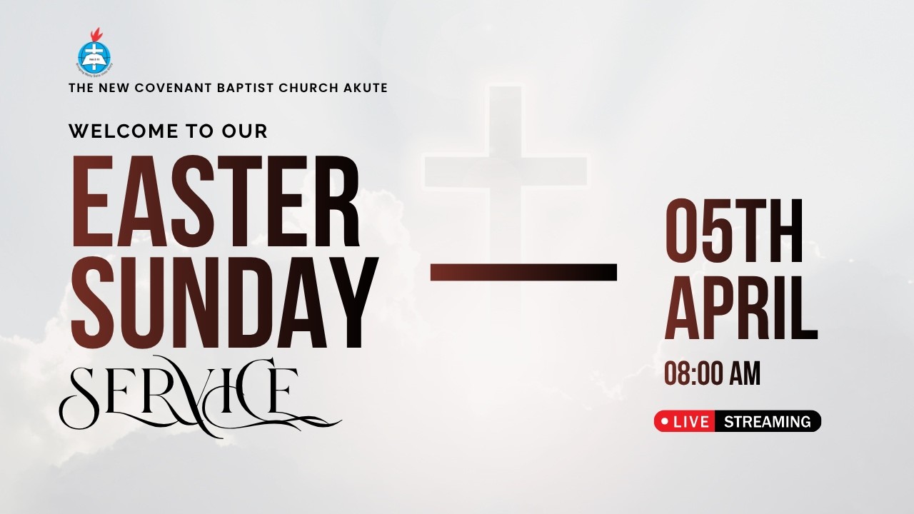EASTER SUNDAY SERVICE // SUNDAY, 5TH APRIL, 2026