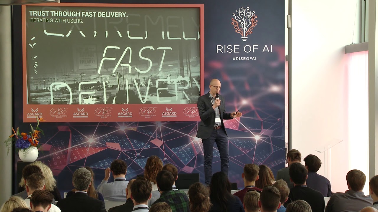 Dr. Jan Hofmann - On trust and scaling | Rise of AI conference 2018