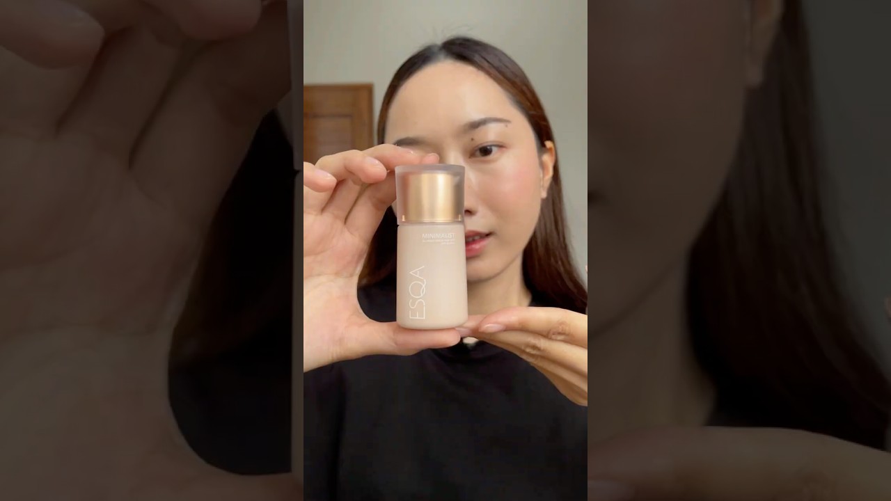ESQA Minimalist Skin Tint shade Granola on Oily, Sensitive, Acne Prone Skin