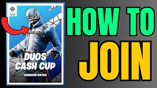How to Join Tournaments in Fortnite (2024) |  How to Join Cash Cups | Full Tutorial