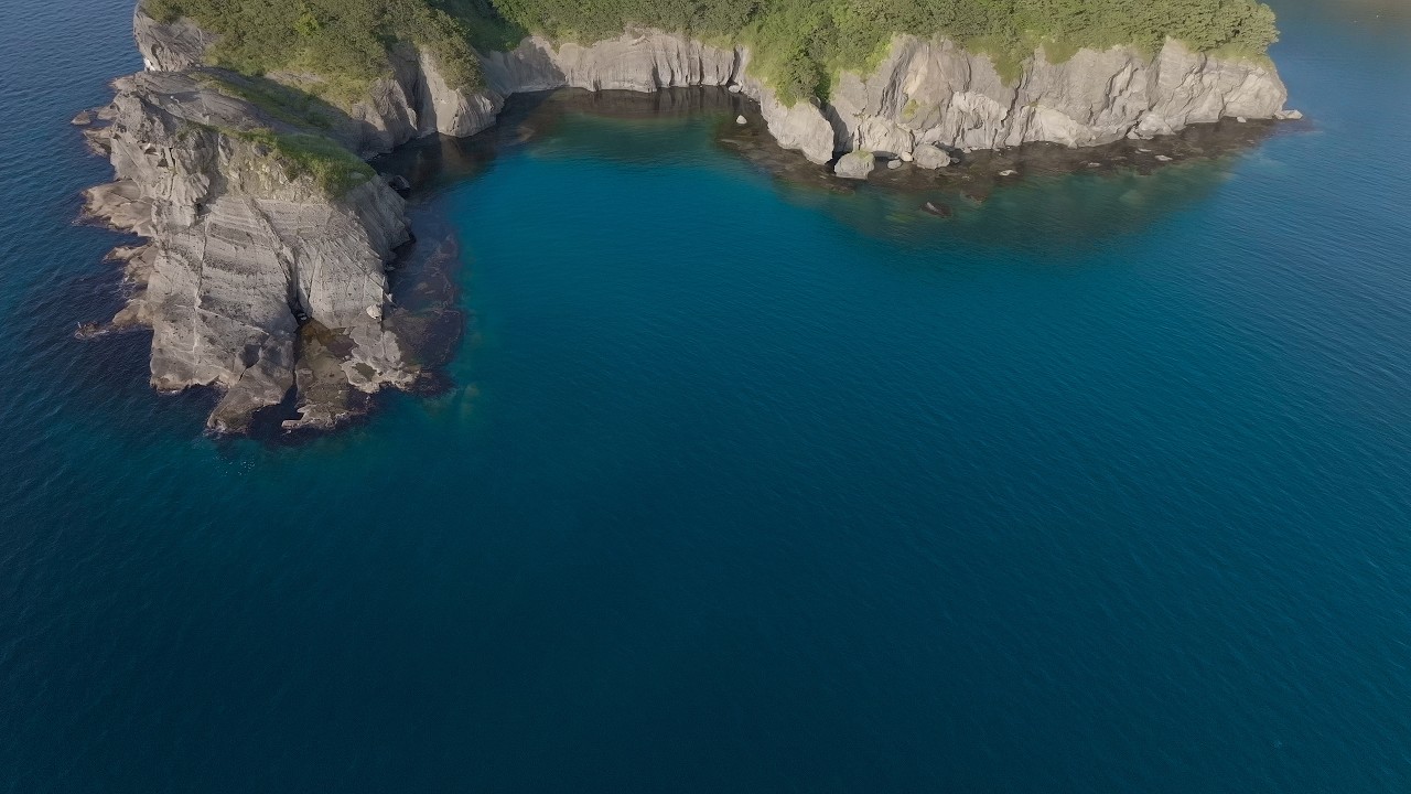 北海道小樽市忍路湾 ドローン空撮
