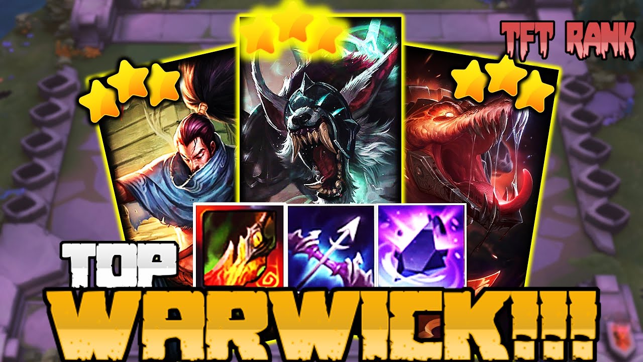 WAWWICK 3 ⭐️⭐️⭐️ Lasercorps + Hacker + Brawler TFT Rank YouTube