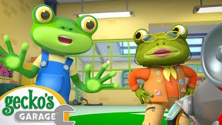 Grandma's Car Chase! 🚗 | GECKO'S GARAGE 🐸 | Old MacDonald's Farm | Vehicle Cartoons for Kids by Old MacDonald's Farm - Moonbug Kids 1,970 views 1 month ago 59 minutes