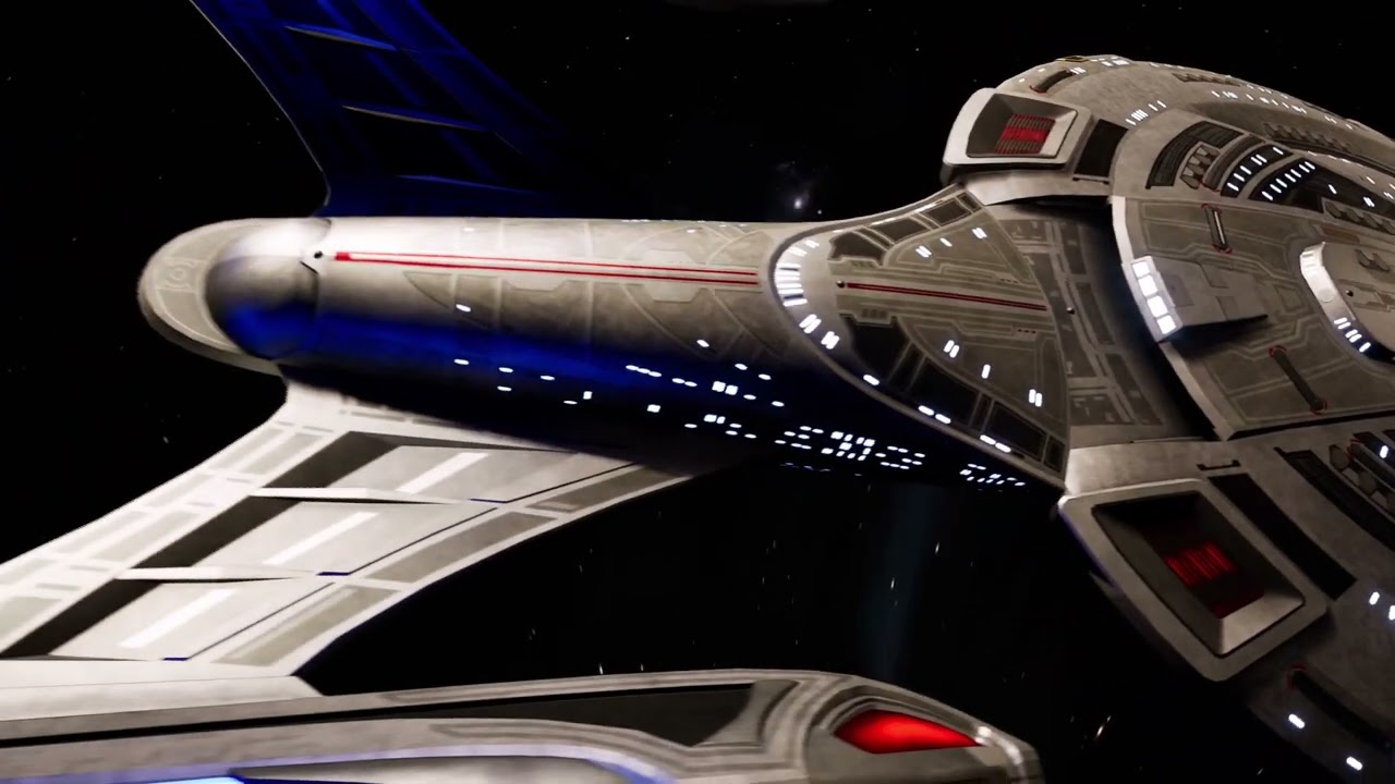 Star Trek - Enterprise E Nemesis Flyby Recreation