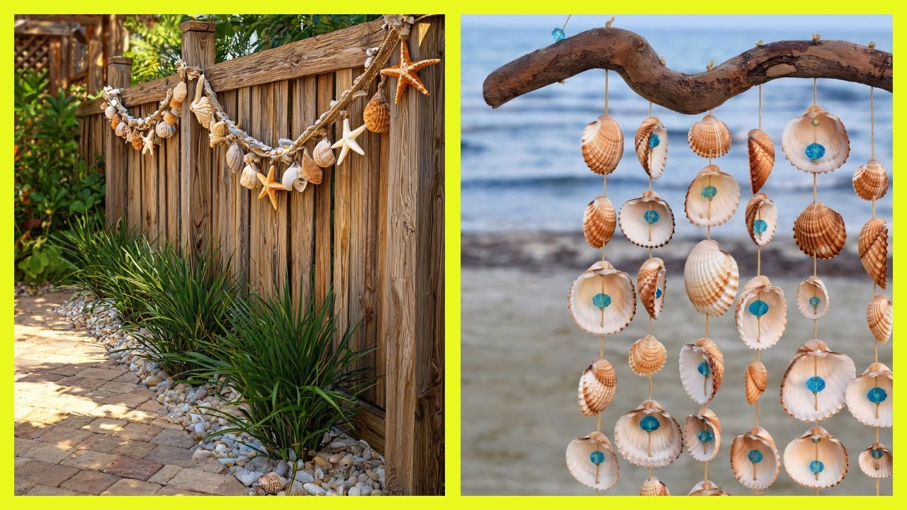 Декор из ракушек своими руками: фото для вдохновения Декор из ракушек своими руками: фото для вдохновения