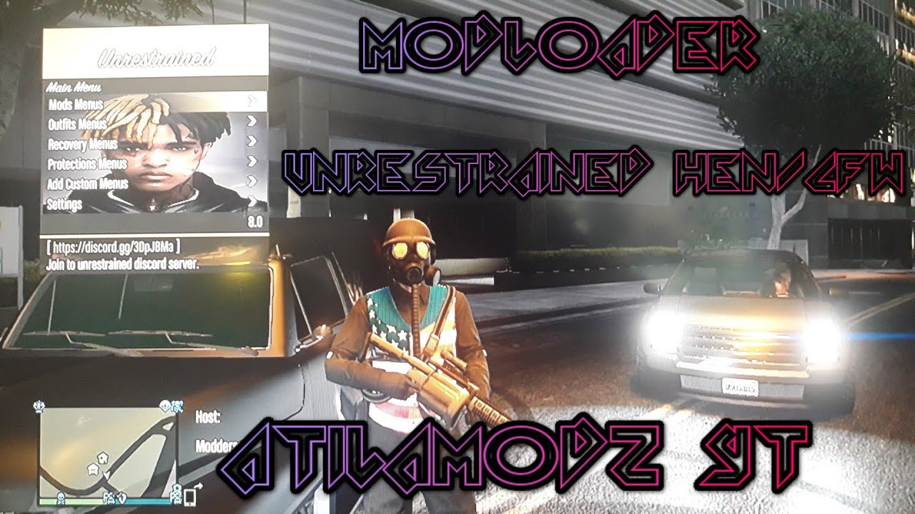 MODLOADER🔜 UNRESTRAINED🔚VERSIÓN PARA HEN/CFW+DOWNLOAD 👇