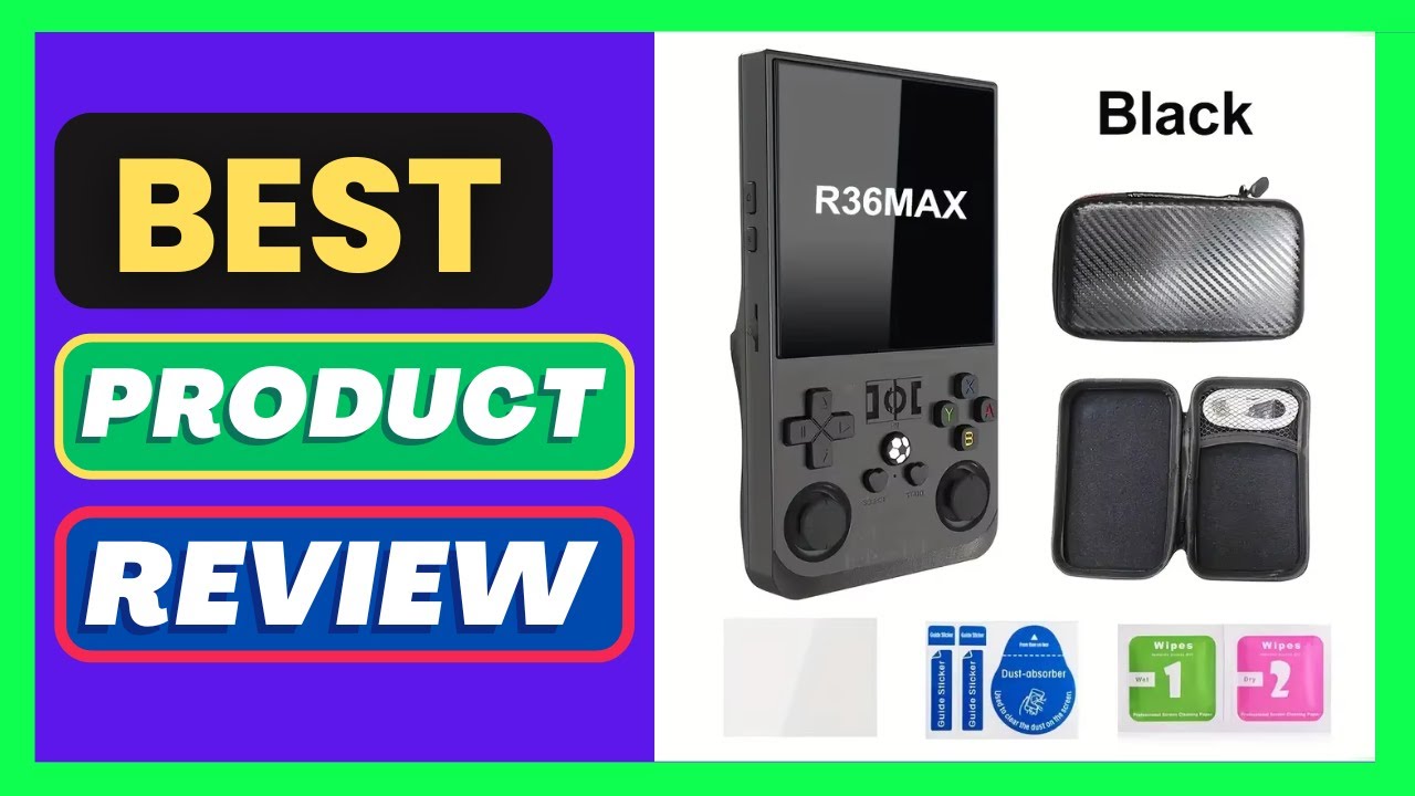 Open Source R36Max Newest Handheld Game Console Portable