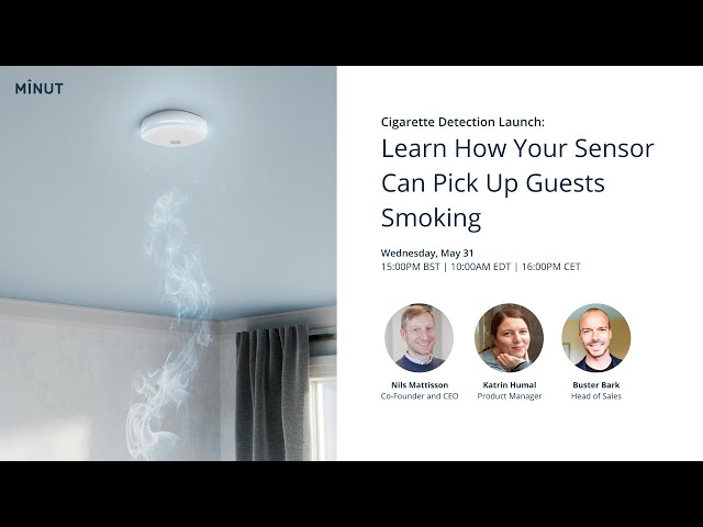 how to measure cigarette smoke in a room Cigarette Detection Webinar: Learn How Minut Can Detect Cigarette Smoke