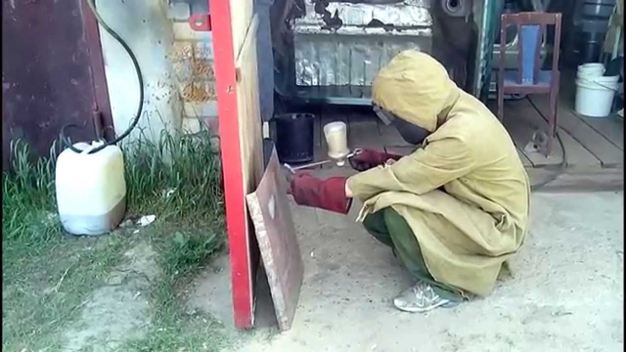 Бюджетный пескоструй