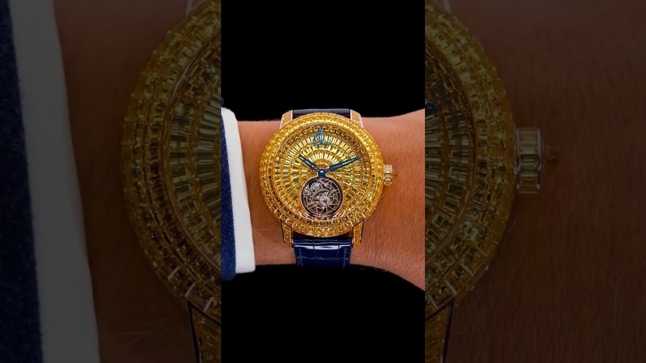The Jacob & Co. Caviar Tourbillon Yellow Sapphires 