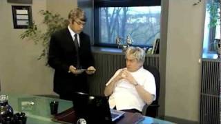 Gordon Ramsey gives some advice to RIM's new CEO Thorsten Heins (spoof)