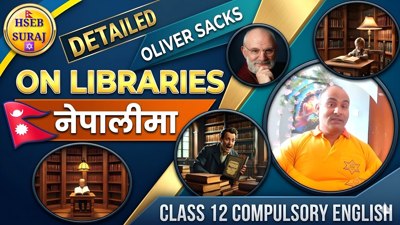 On Libraries Class 12 Summary | Class 12 Compulsory English | By Oliver ...