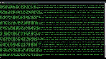 How to make a matrix effect in Batch
