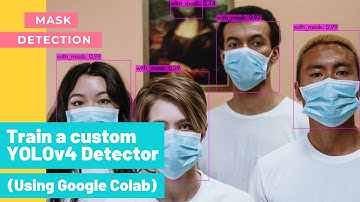 Train a custom YOLOv4 detector online ( Free GPU )