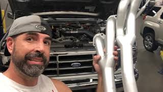 Athlete Statistics 1997 F250 7.5L Banks Header installation ...... She's Loud......