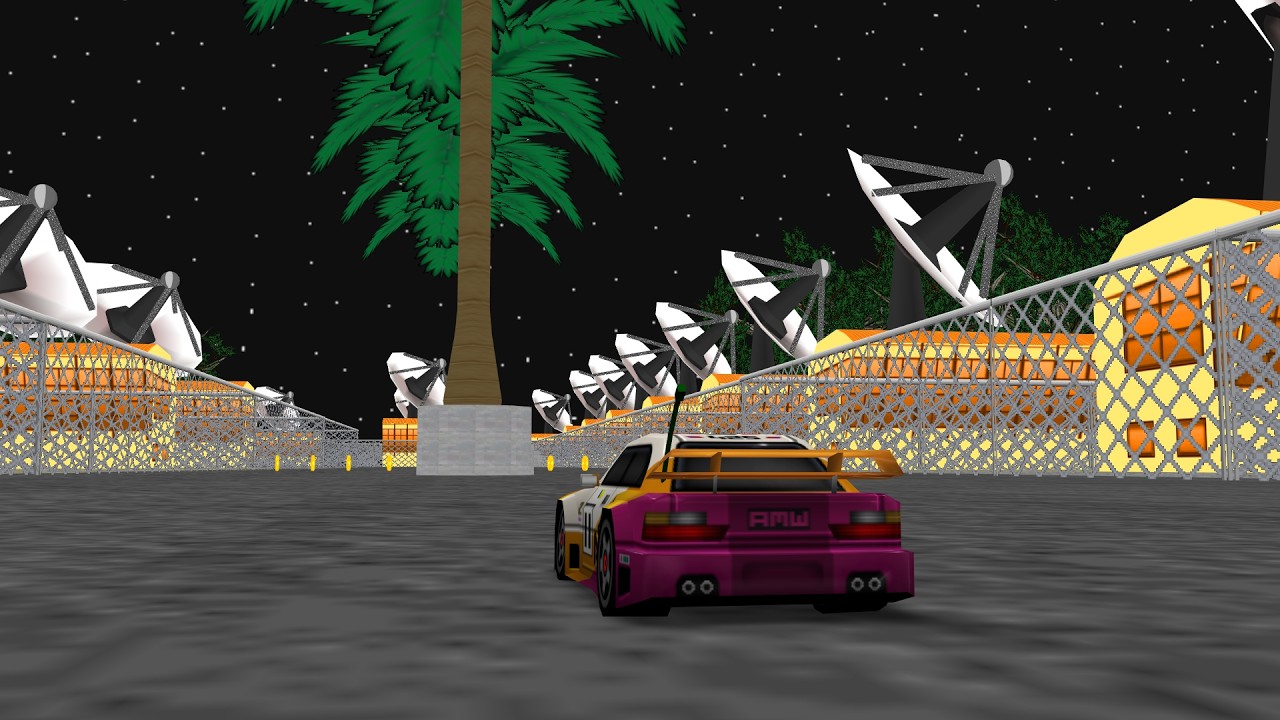 JSCA OutRun RV Route B by Josh Scorpius. Length 1305m. 16 cars. Car Schwarz.