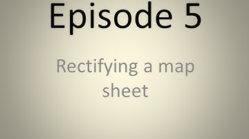 Episode 5 - Rectifying a sheet using Mapwarper net