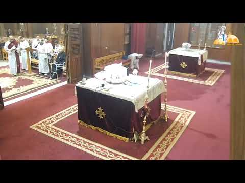 قداس برامون الميلاد من كنيسة العذراء مريم بالزيتون 5 1 2024 