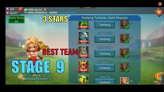 Lords Mobile Limited Challenge Dark Disaster Stage 9 screenshot 1